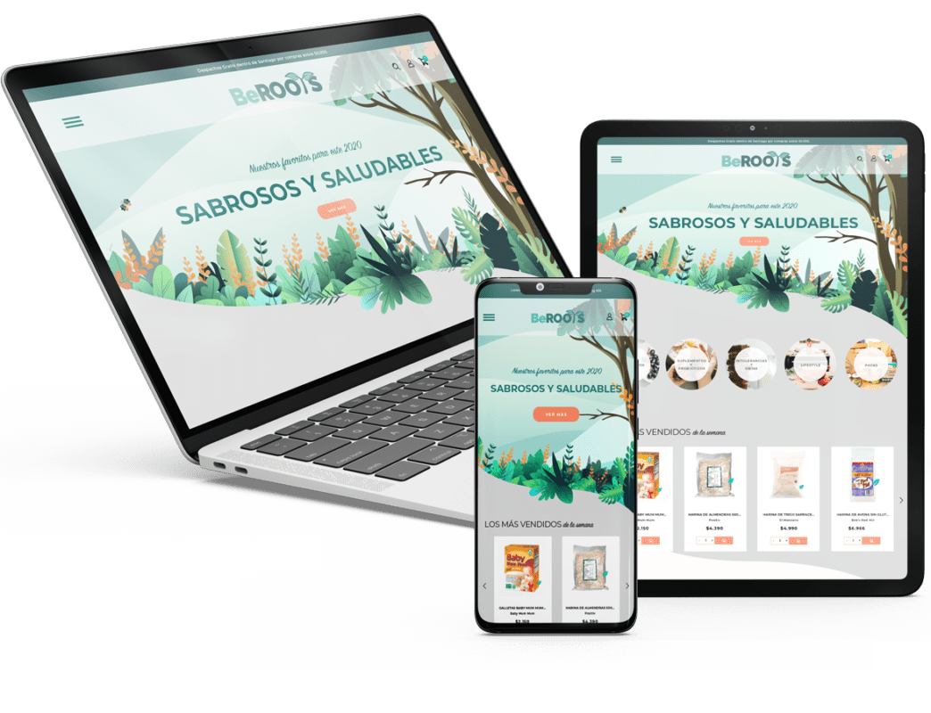 Portafolio YOPPEN - Diseño Web - BeROOTS